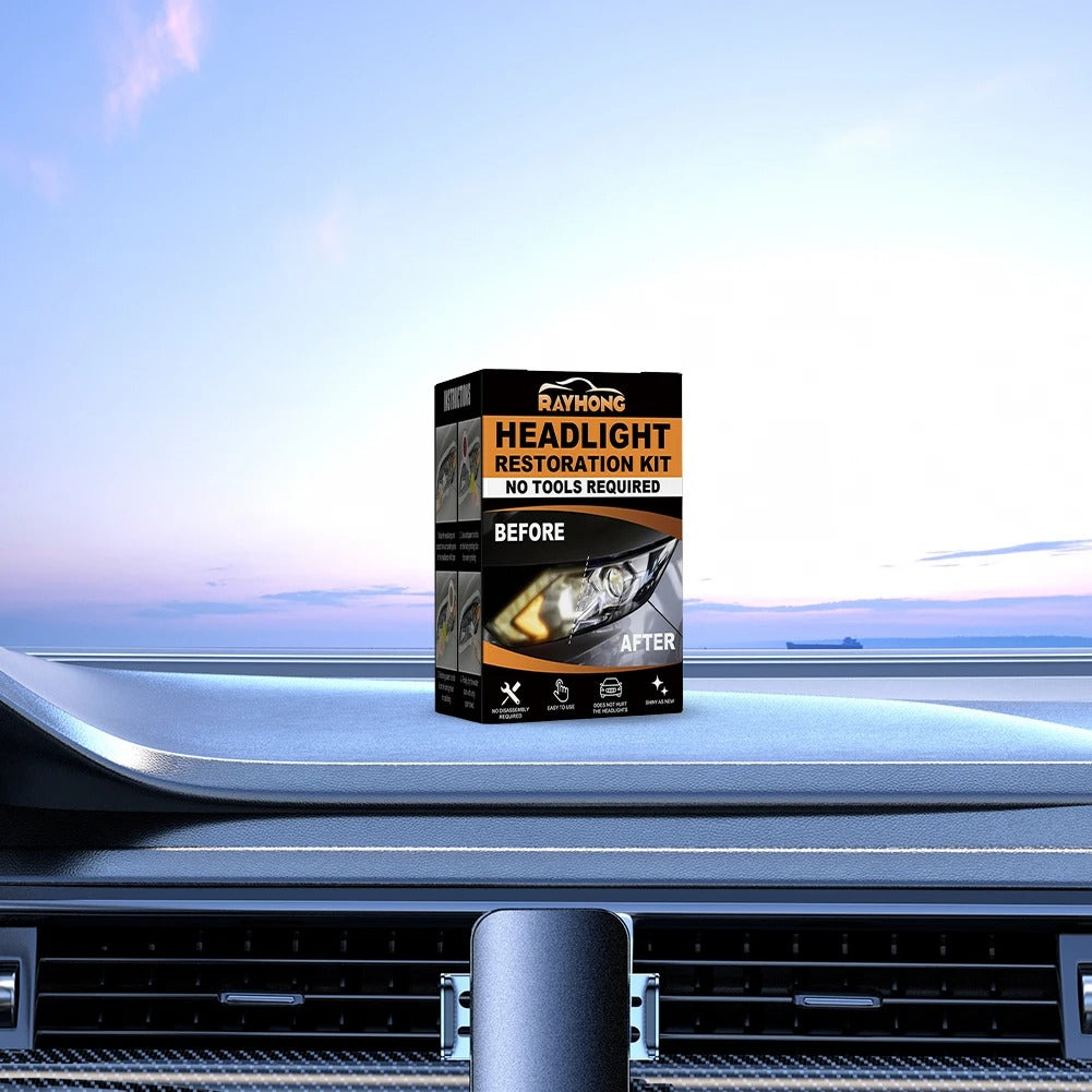 💡🔥 Headlight Restoration Kit - 5-Minute Fix! | Ceramic Shield⚡Yellow Haze Killer🌟【2-Year UV Guard】Scratch Remover for Headlight & Taillight - 3000Lumen Recovery Magic (Pro-Grade Sanding Pads) 💡🔥 Headlight Restoration Kit - 5-Minute Fix! | Ceramic Shield⚡Yellow Haze Killer🌟【2-Year UV Guard】Scratch Remover for Headlight & Taillight - 3000Lumen Recovery Magic (Pro-Grade Sanding Pads)